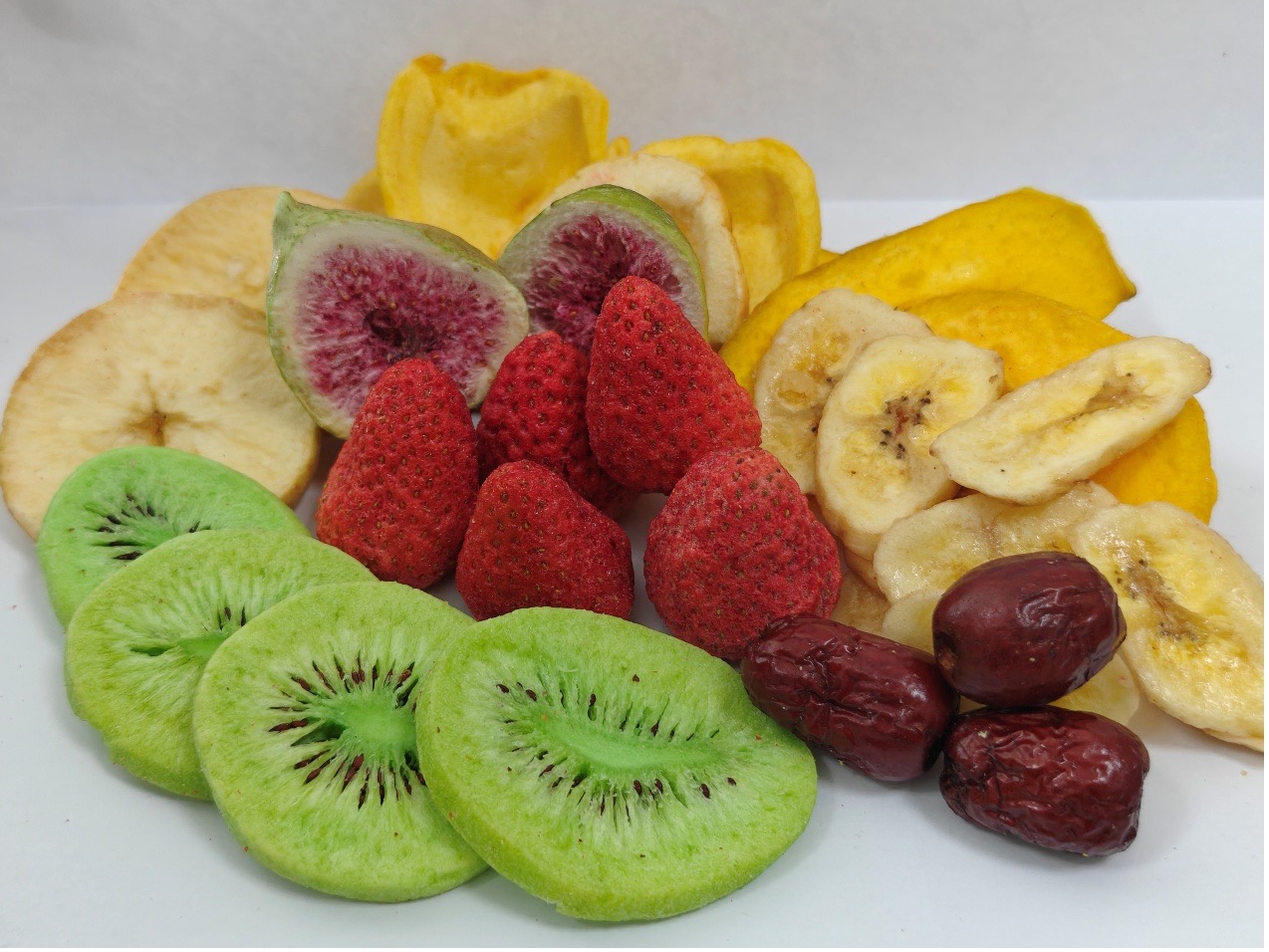 VF Vacuum Low Temperature Frying Mixed Fruit Crisps